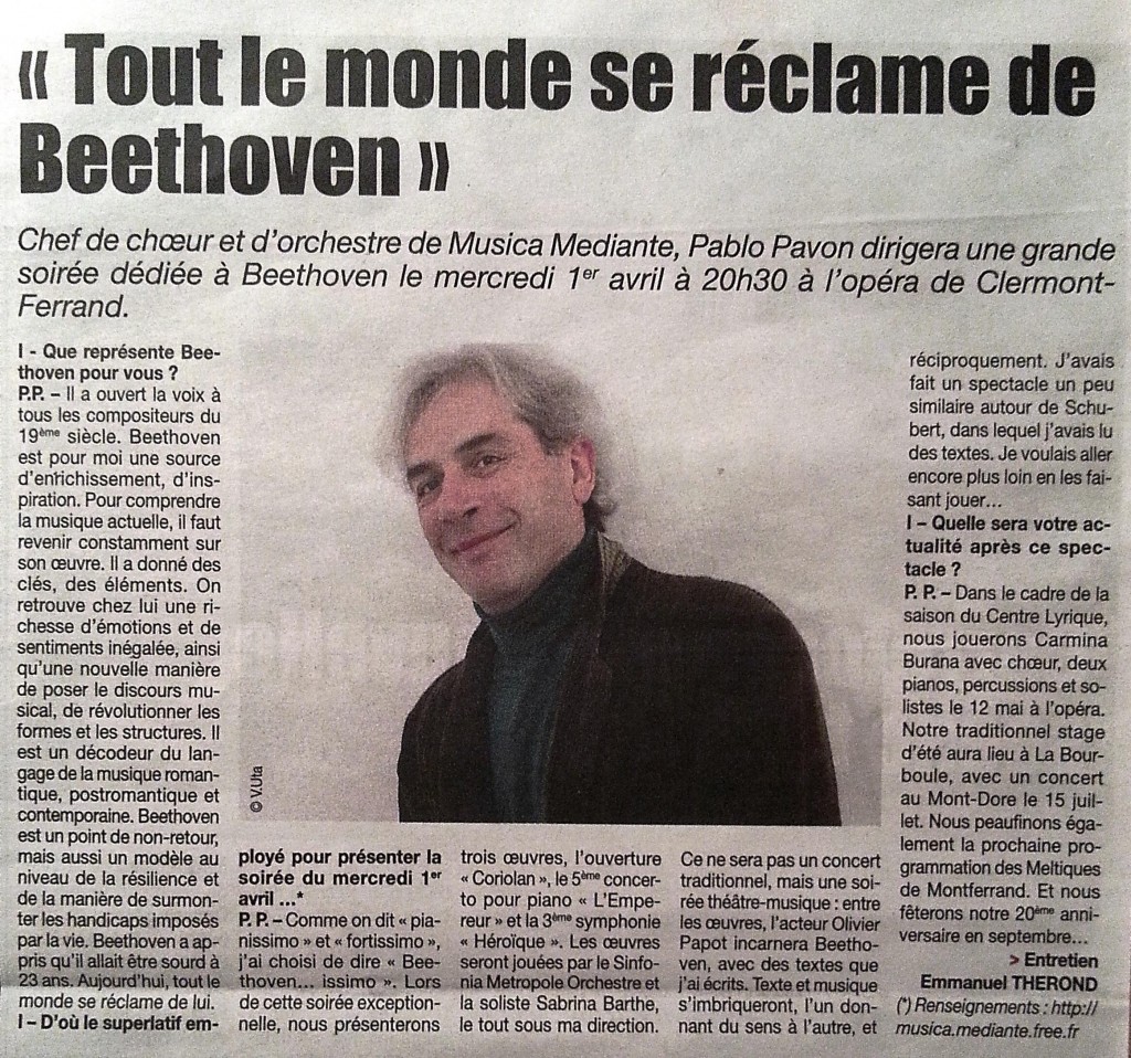 Article INFO Beethoven...issimo
